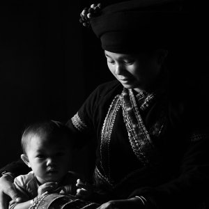 In the Mother's arms-Photo taken 29th-September-2014-By Mai Loc