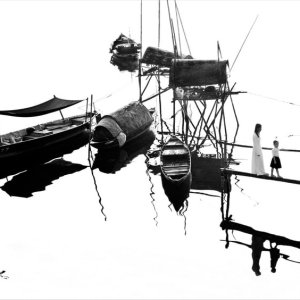 On the Fatherland river- Photo taken 1st -April-2007-By Mai Loc