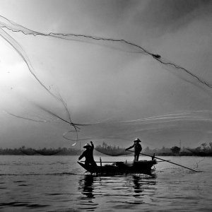 The dancer on the river-Photo taken 29th-March-2007 By Mai Loc